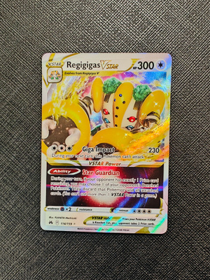 Regigigas VSTAR 114/159 Crown Zenith Ultra Rare