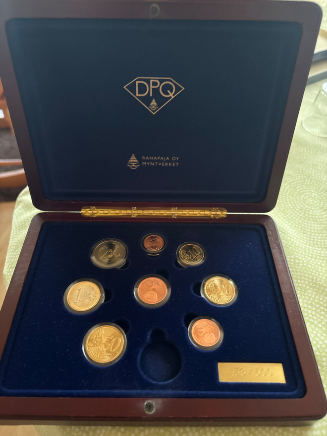 Suomen DPQ Diamond Proof eurosetti 2003 (158/500) – HARVINAI