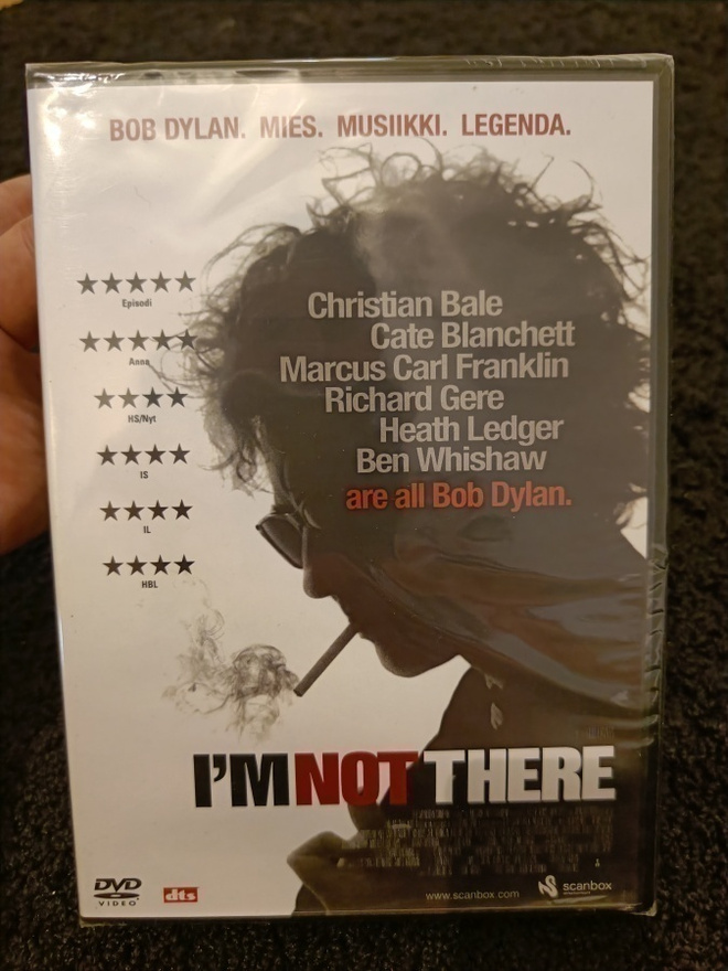 I'm not there (2007) DVD Suomijulkaisu