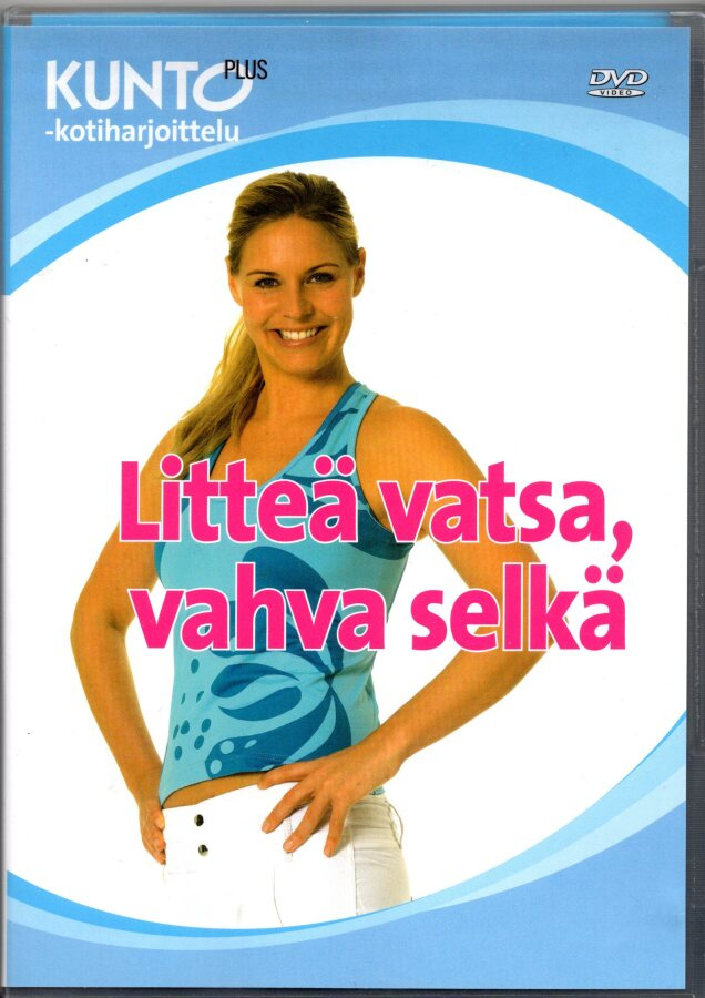 DVD: KUNTO PLUS -kotiharjoittelu - Litteä vatsa, vahva selkä