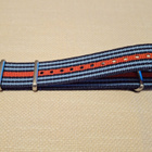 NATO 20mm ranneke tumman sin/pun/sin raidat - pikkukuva 1