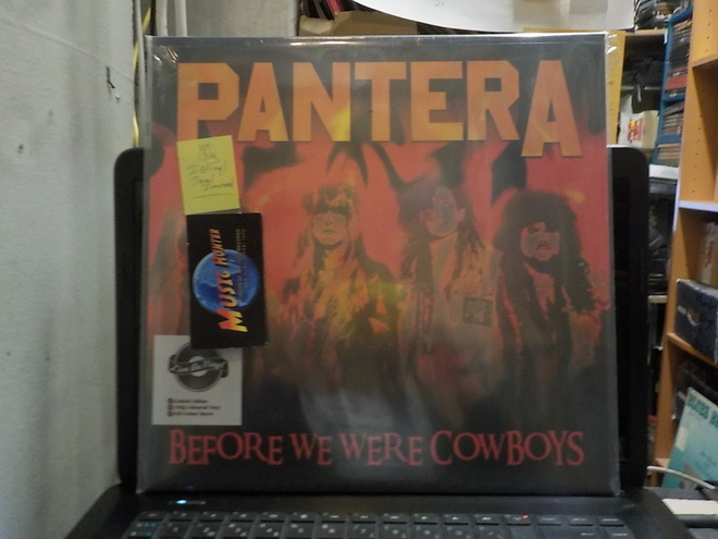 PANTERA - BEFORE WE WERE COWBOYS UUSI "SS" RED vinyl 