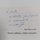 Jari Ehrnrooth : Sanan vallassa, vihan voimalla : sosiali... - pikkukuva 3