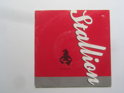 Stallion: Helpless 7" single 1986