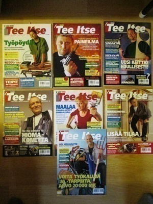 TEE ITSE- lehtiä. 2,00€ kpl