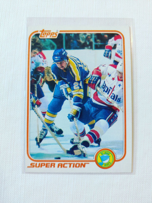 81-82 Topps - Bernie Federko