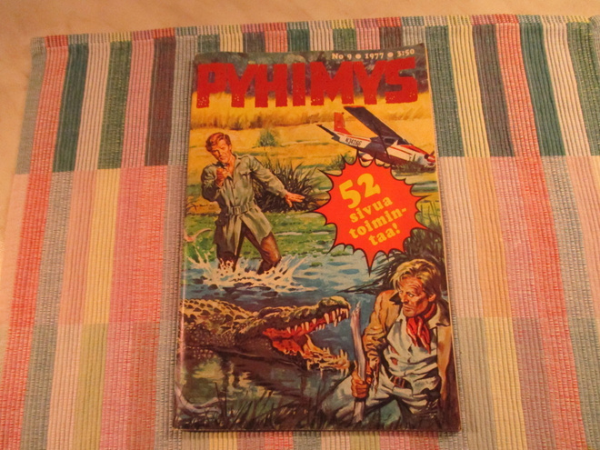 Pyhimys N:o 9 1977 sarjakuvalehti.