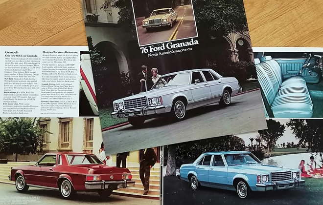 1976 Ford Granada  esite - KUIN UUSI - ISO