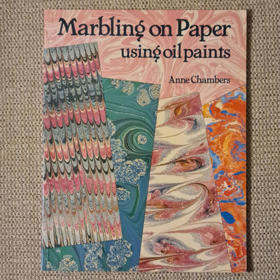 Chambers - Marbling on Paper using oil paints