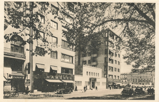 VIIPURI, TORKKELINKATU -vanha kortti