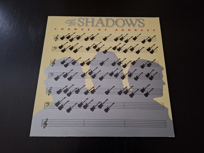 THE SHADOWS - CHANGE OF ADDRESS . LP