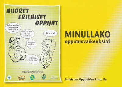 Riitta Hämäläinen (toim.): Minullako oppimisvaikeuksia?