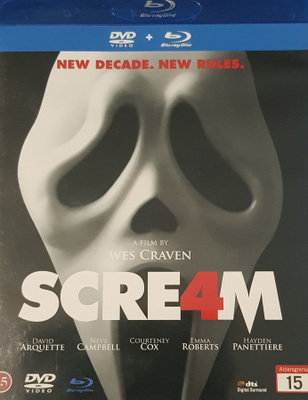 Scream 4 BLUR+DVD -Blu-Ray