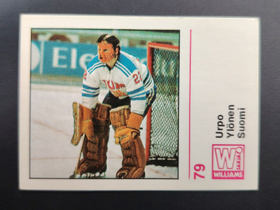 1971-72 Williams #79 Urpo Ylönen
