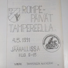 Huimapyörä 1991 : veteraanimoottoripyöräklubi ry:n jäsenl... - pikkukuva 2
