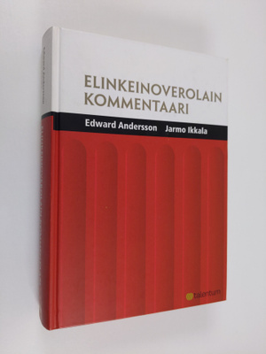 Edward Andersson : Elinkeinoverolain kommentaari