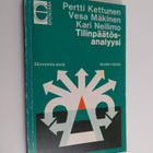 Pertti Kettunen : Tilinpäätösanalyysi - pikkukuva 1