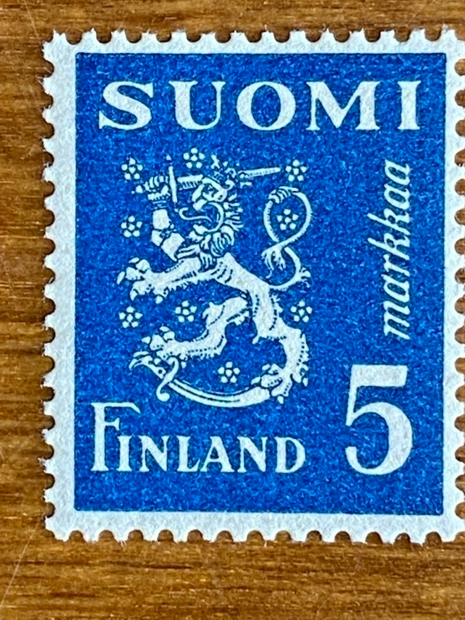 LEIJONAMALLI 1930 5MARKKAA**