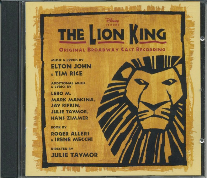 Disney’s THE LION KING Original Broadway Cast – CD 1997/2006