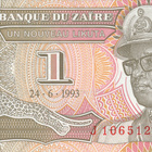 Zaire 1 Novean 1993 P47 #690 - pikkukuva 1