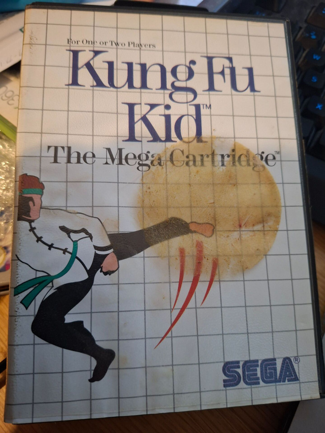 Sega Master System Kung Fu Kid CIB