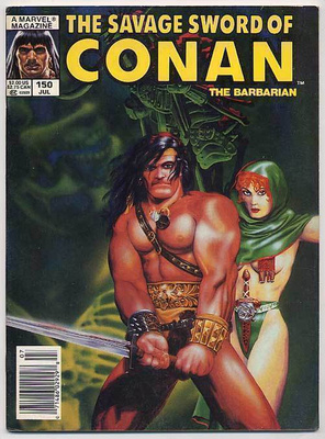 The Savage Sword of Conan the Barbarian No. 150 July 1988
