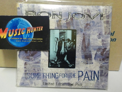 BON JOVI - SOMETHING FOR THE PAIN uusi CDS
