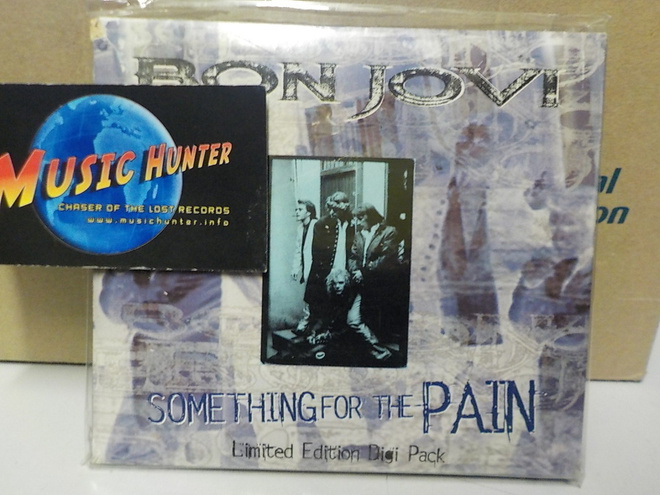 BON JOVI - SOMETHING FOR THE PAIN uusi CDS