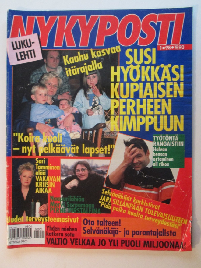 NYKYPOSTI LEHTI 1 / 1998