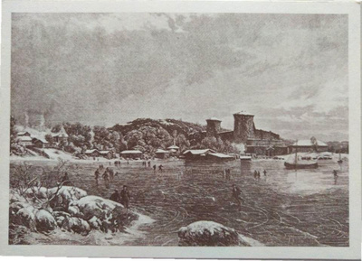 kortti **/° Savonlinna - erilaisia mustavalk. taidekortteja