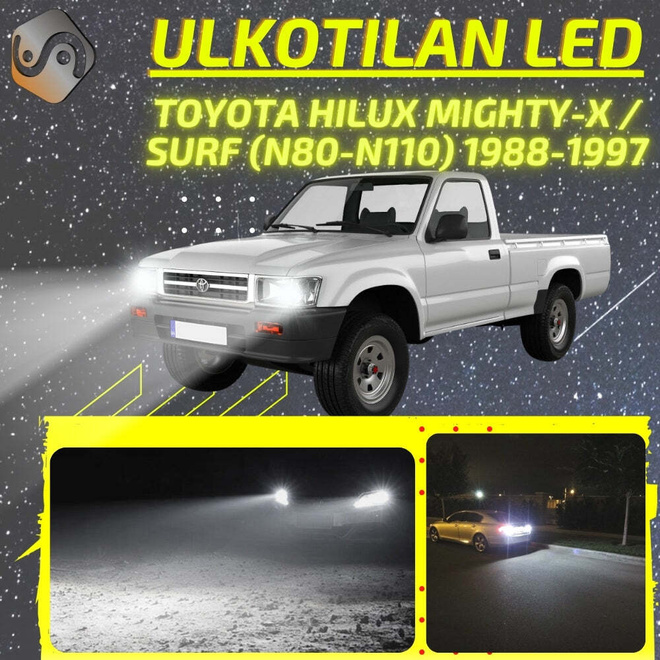 HILUX MIGHTY-X / SURF (N80-N110) 1988-1997
