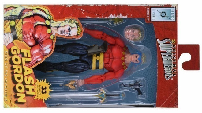 ORIGINAL SUPERHEROES FLASH GORDON	(75 050)	n.17cm, aseet, va
