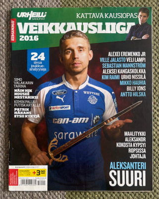 URHEILUSANOMAT ERIKOISLEHTI VEIKKAUSLIIGA 2016