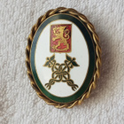 Tullimiehen lakkimerkki ( kokardi ) , 1957 - - pikkukuva 1
