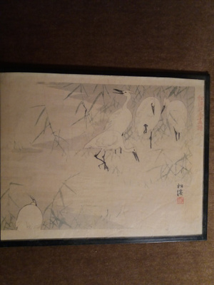 Japanilaisaiheinen taulu