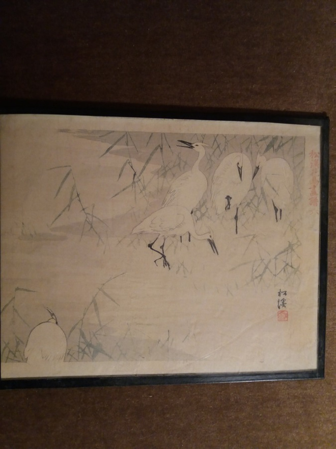 Japanilaisaiheinen taulu