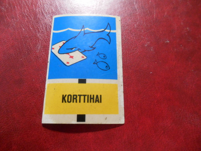 . Purkkatarra Jenkki Kuvahuuli Korttihai