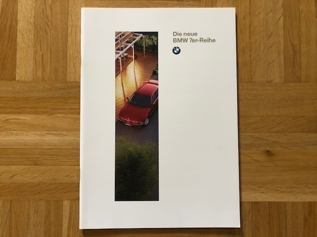 Esite BMW E38 7-sarja vuodelta 1994