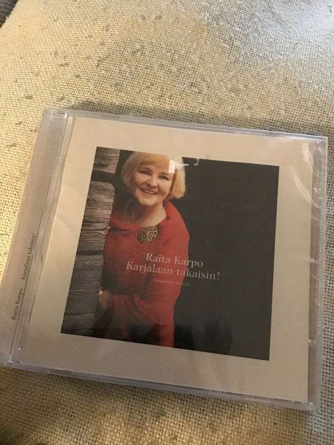 Raita Karpo . Karjalaan takaisin! CD uusi