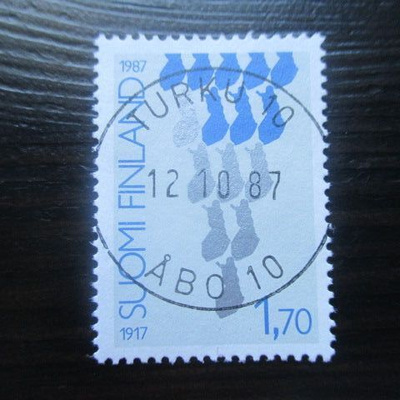 Suomen itsenäisyys 70 vuotta 1,70mk 1987
