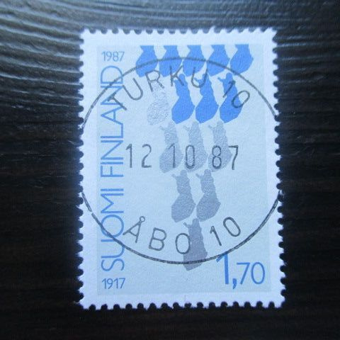 Suomen itsenäisyys 70 vuotta 1,70mk 1987