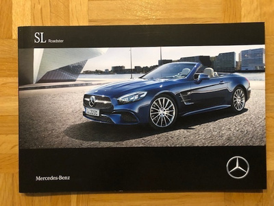 Esite Mercedes SL-sarja R231 2017 2018 81 sivua sis myös AMG