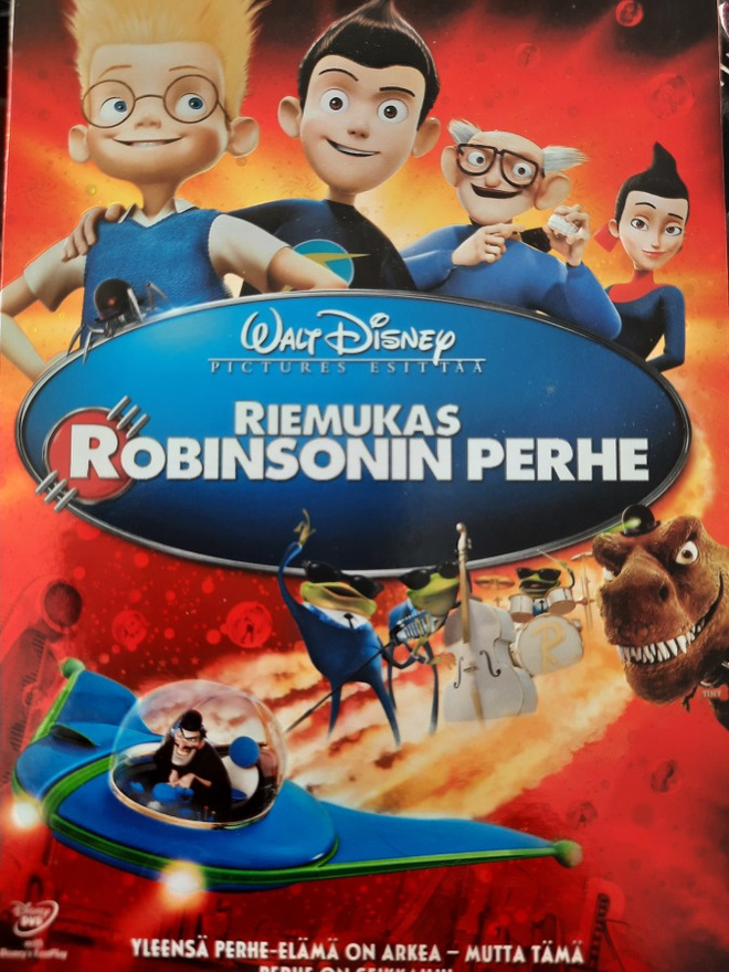 RIEMUKAS ROBINSONIN PERHE  DVD SUOMIPUHE