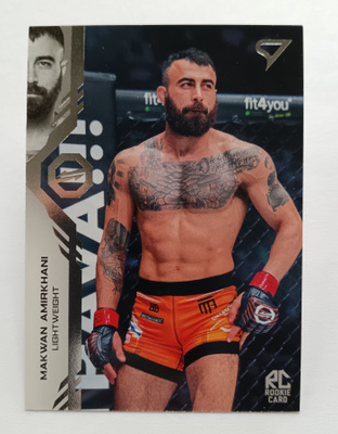 2024 Sportzoo Oktagon #42 Makwan Amirkhani Rookie