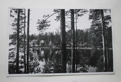 Punkaharju, Lomaliitto ry, lomakylä, mv valokuvapk, p. 1963