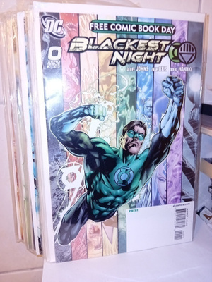 22 kpl kokoelma Blackest Night /  Green Lantern Corps sarjak