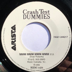 Crash Test Dummies - God Shuffled His Feet / Mmm Mmm Mmm 7” - pikkukuva 2
