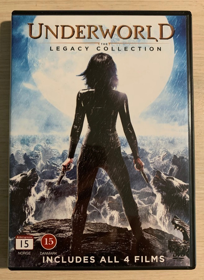Varjojen valtakunta (Underworld) -kokoelma (4DVD)