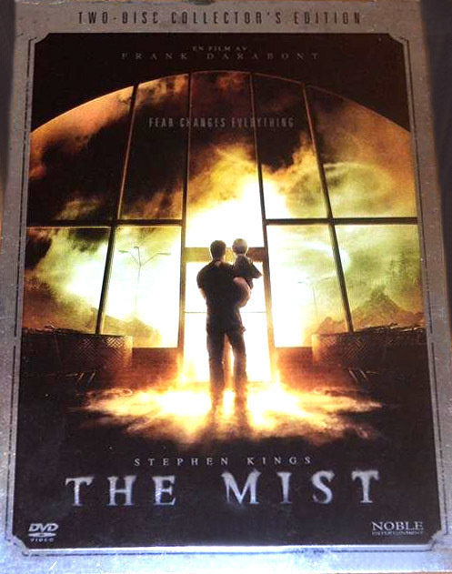 The Mist - Usva 2007 Stephen King. kauhu scifi post-apo 2DVD