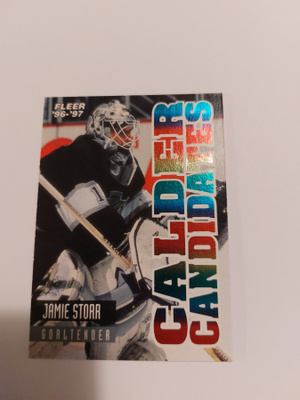 1996-97 Fleer Calder Candidates #8 Jamie Storr